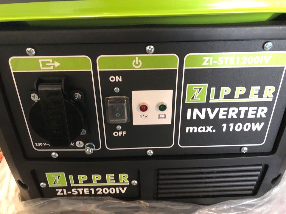 Benzin Stromerzeuger Generator - Inverter Zipper ZI-STE200IV in Köln