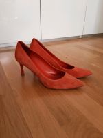 Hugo Boss Pumps Velours rostrot, 39 Ludwigsvorstadt-Isarvorstadt - Isarvorstadt Vorschau