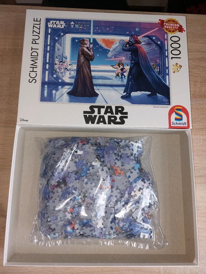 Stars Wars Puzzle fast wie "neu" in Thalheim/Erzgebirge