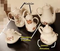 DDR Kaffeekannen, 2x Kahla, 2x Henneberg, 1x Colditz auch einzeln Sachsen-Anhalt - Zeitz Vorschau