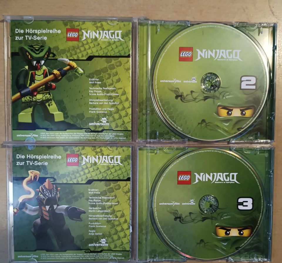 Ninjago Hörspiel CD 1-5 in Insheim