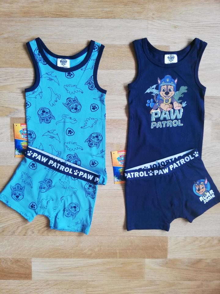 2x Set Unterhemd Retroshort Jungen Gr.98/104 Paw Patrol  neu in Forchheim