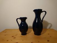 Set zwei blaue Keramik Krüge Vasen Landhaus Sonnenblumen Niedersachsen - Hildesheim Vorschau