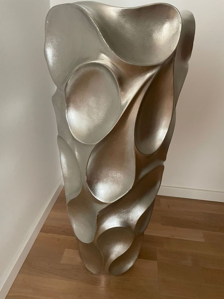 Pflanzenkübel Vase Stylisches Design Silber in Berlin