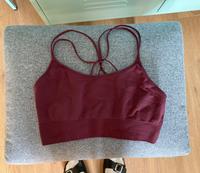Sport BH Seamless Aubergine weinrot Tchibo Düsseldorf - Unterbilk Vorschau