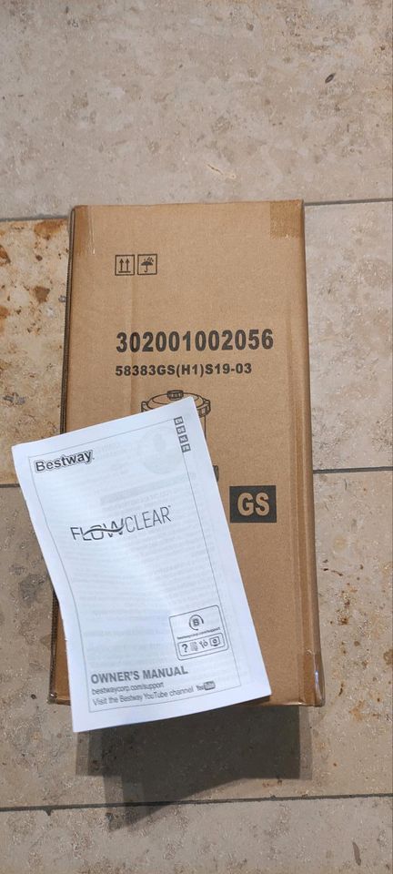 Bestway Flowclear Filterpumpe für Pool - Neu in Hallstadt