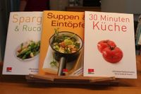 3 Bücher Spargel u. Rucola, Suppen u. Eintöpfe, 30 Min.Küche Nordrhein-Westfalen - Harsewinkel - Greffen Vorschau