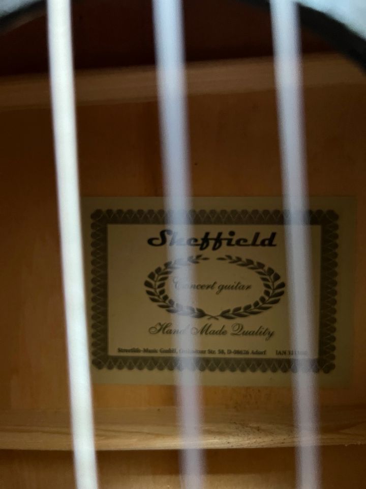 Gitarre „ Sheffield „ in Warstein
