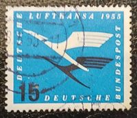 Briefmarke Deutsche Lufthansa 1955, 15 Pfennig, gestempelt Nordrhein-Westfalen - Leverkusen Vorschau