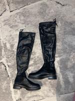 Overkneestiefel flach Gr. 38 München - Maxvorstadt Vorschau