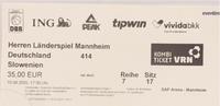 Ticket für Deutschland gegen Slowenien Basketball Hessen - Viernheim Vorschau