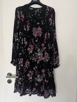 Damen Gina Kleid Blumen Gr. 38/40 schwarz/rosa Ernstings Family Nordrhein-Westfalen - Lage Vorschau