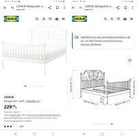 Leirvik Bettgestell 140/200 West - Griesheim Vorschau