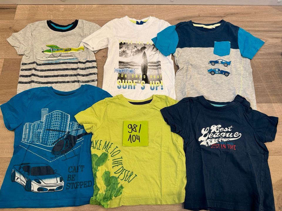 T-Shirt Set Junge  Größe 98/104 in Mömlingen
