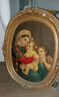 Christliches Bild Prachtrahmen antik Maria  Kunst Madonna Nordrhein-Westfalen - Erkrath Vorschau