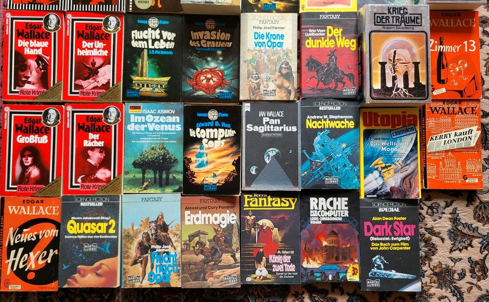 38 Fantasy- , Krimi- und Sciene-Fiction Bücher zu verkaufen in Köln