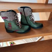 Rieker Damenstiefeletten Gr.39 grün Baden-Württemberg - Neuler Vorschau