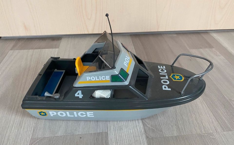 Playmobil Polizei Boot Schiff in Weimar