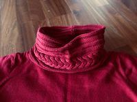 Außergewöhnlicher roter Baumwoll - Pullover v. Ralph Lauren XL Kiel - Russee-Hammer Vorschau