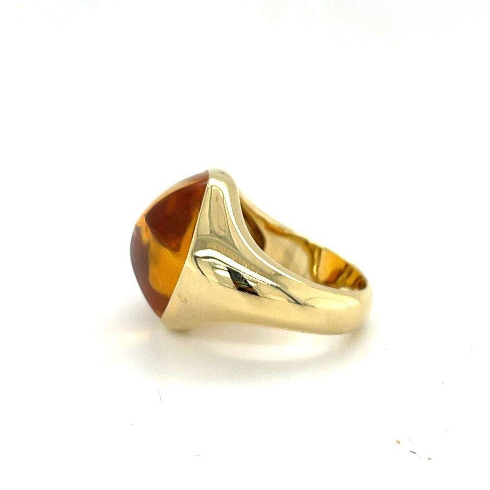 Pomellato Ring 750/- Gelbgold mit Citrin Nr. 219998 M10 in Hannover