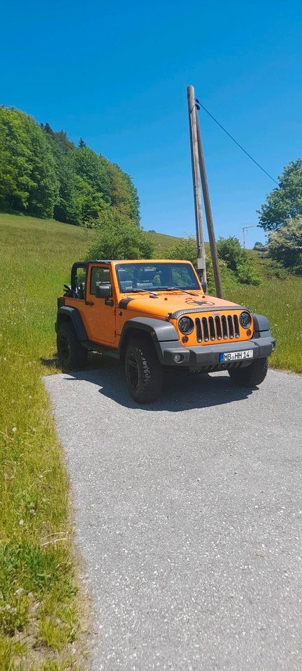 Jeep Wrangler in Rottach-Egern