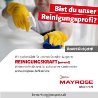 Reinigungskraft (m/w/d) gesucht! Meppen - Neustadt Vorschau