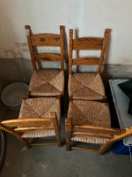 Vier italienische Stühle aus Olivenholz Hamburg-Mitte - Hamburg St. Georg Vorschau