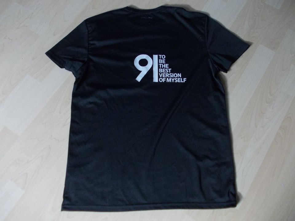 Herren Fitness-Shirt, schwarz, Gr. XL in Beselich