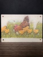 Platte Unterteller Huhn Frühling Ostern Dekoration Glas Nordrhein-Westfalen - Troisdorf Vorschau