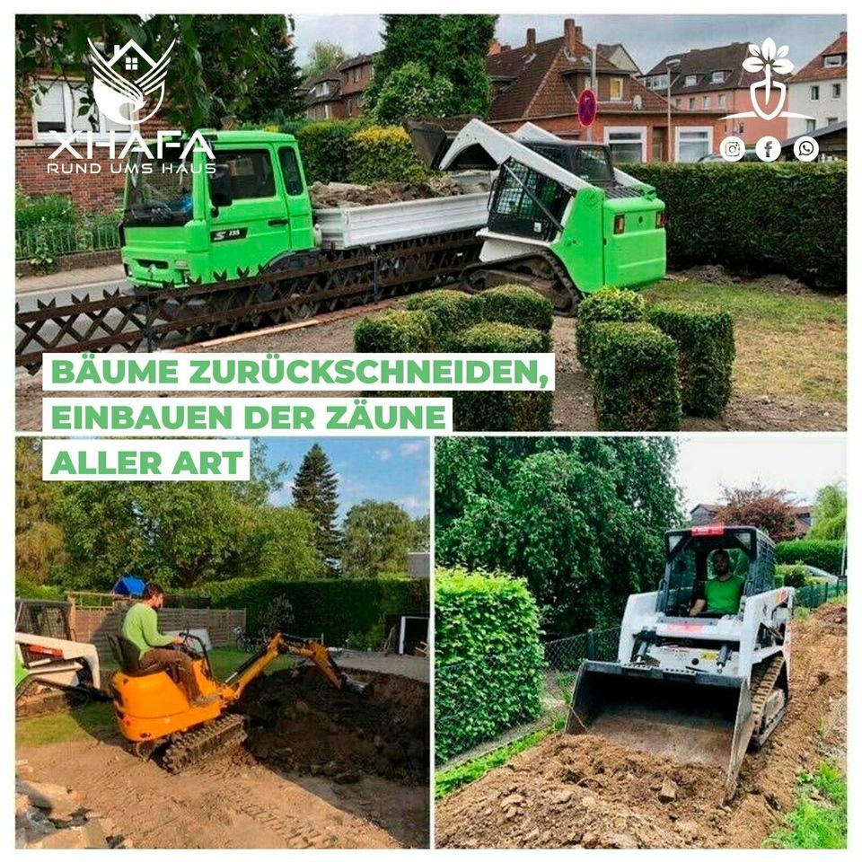 Gartenarbeit, Gartenbau, Rollrasen, Natursteinarbeiten in Hemsbach