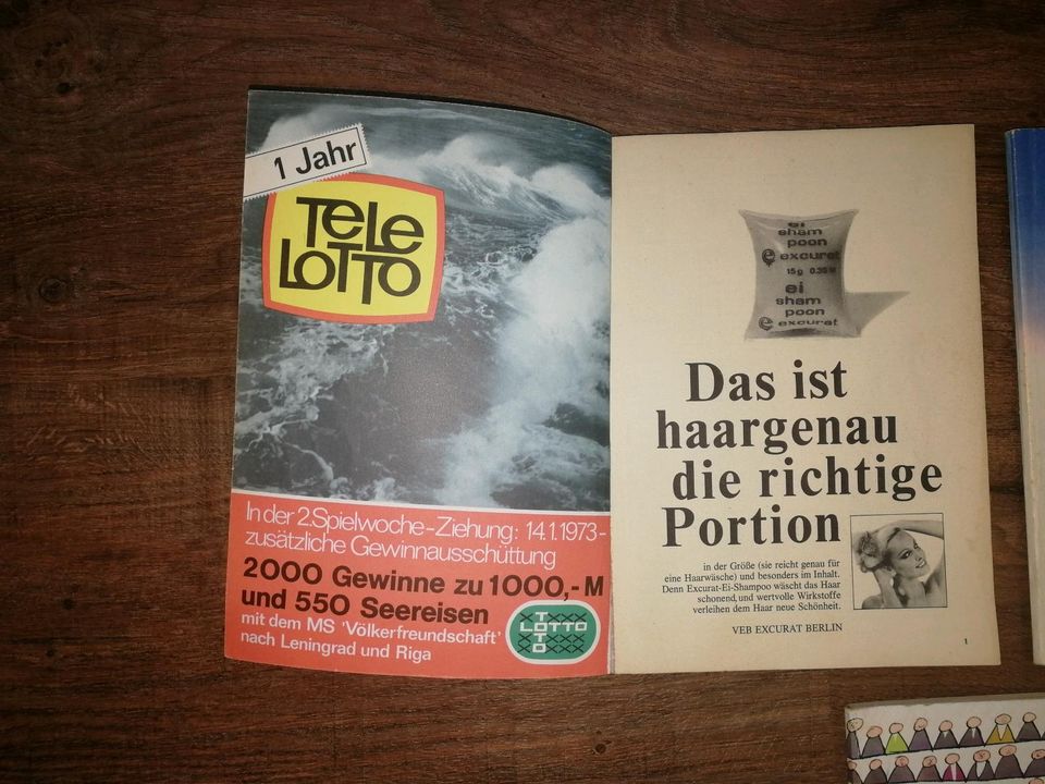 13 Hefte DDR Das Magazin 20. Jahrgang 1973 Akt Erotik Werbung in Luso