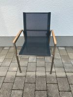 STUHL OUTDOOR ALU GRAU FÜR TERRASSE/GARTEN NW. Bayern - Neu Ulm Vorschau