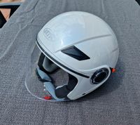 Motorradhelm Jethelm mit Sonnenblende NEUWERTIG Niedersachsen - Wallenhorst Vorschau