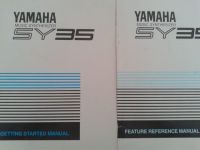 Yamaha SY35 'Getting Started' / 'Feature Reference' Manuals Nordrhein-Westfalen - Overath Vorschau