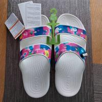 Crocs Gr.38/39 weiß/bunt NEU mit Etikett München - Sendling-Westpark Vorschau