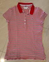 Tommy Hilfiger Poloshirt Damen rot weiß gestreift Gr. M Niedersachsen - Verden Vorschau