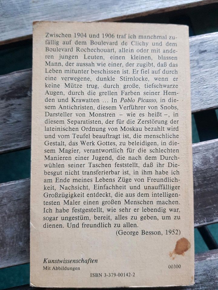 ‼️❤️ Das Genie lässt bitten - Erinnerungen an Picasso DDR Buch in Pulsnitz