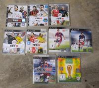 PS 3 Spiele FIFA Fußball PES Weltmeisterschaft 9 Stück Baden-Württemberg - Vogt Vorschau