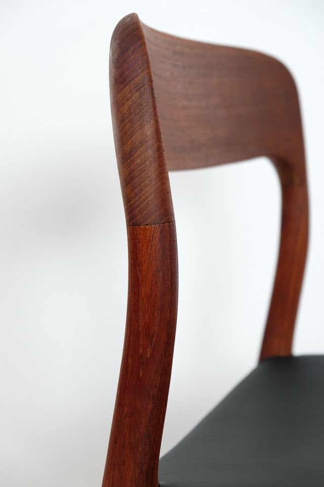 4x Niels Møller #75 Teak Stuhl Dining Chair MidCentury 60s Möller in Berlin