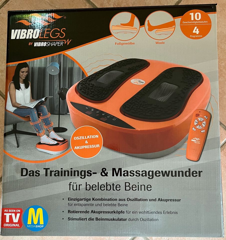 Vibro Legs Training und Massagewunder für belebte Beine NEU in Höheinöd