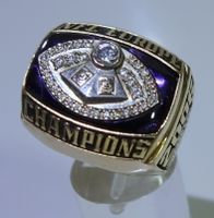 FRANKFURT GALAXY 2006 NFL EUROPE CHAMPIONSHIP 10 K GOLD RING RARE Hessen - Gelnhausen Vorschau