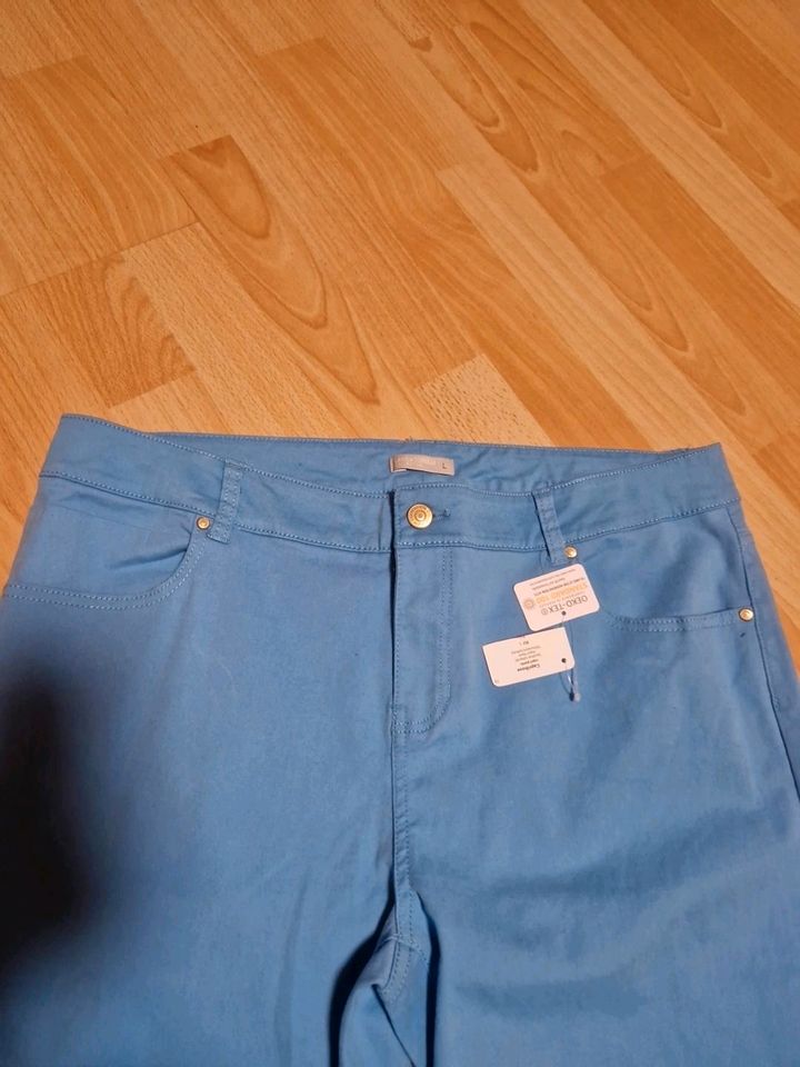 Laura Torelli Damen Hose M / L Blau  Neu in Arendsee (Altmark)