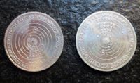 2x5 DM Gedenkmünze, Kopernikus, Silber, 1973. Stempelglanz Baden-Württemberg - Konstanz Vorschau