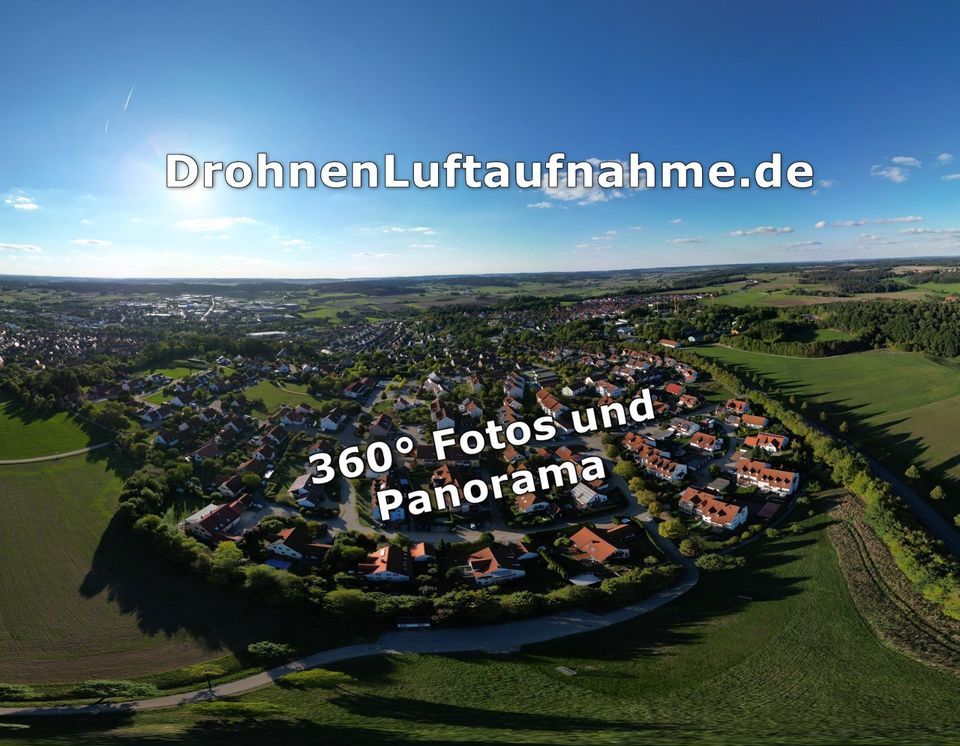360° Fotos mit der Drohne in Feuchtwangen