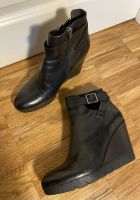 Bruni Premi Stiefeletten 41 40 Leder schwarz Niedersachsen - Braunschweig Vorschau