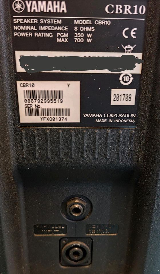 Yamaha CBR10 + Endstufe 600W PA in Netphen