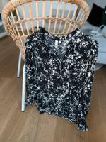 Schwarz-weiße Q/S Bluse 36 Walle - Handelshäfen Vorschau