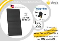 Premium Balkonkraftwerke Meyer Burger All Black jetzt reduziert Nordrhein-Westfalen - Rösrath Vorschau