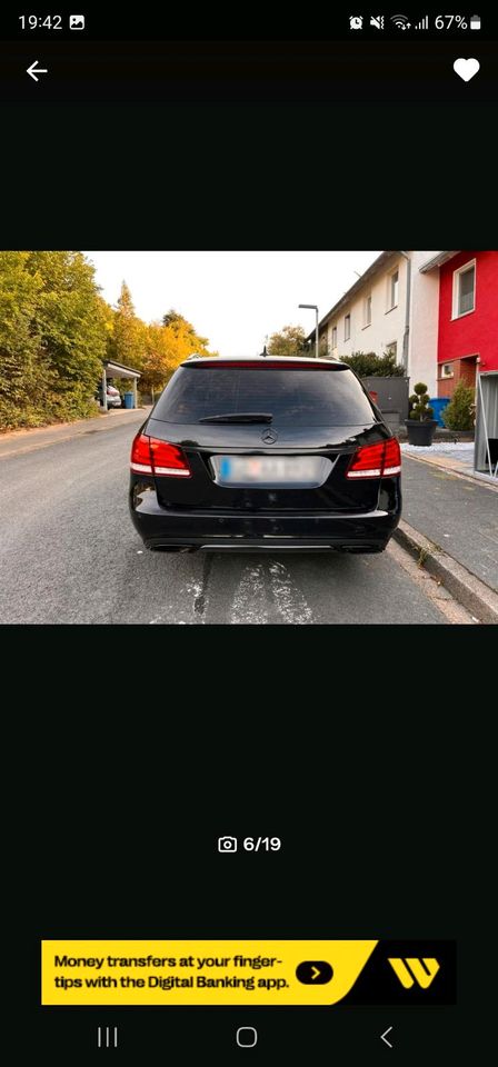 Mercedes benz e klasse in Scheden