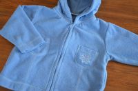 Fleece-Jacke, Jungen/Mädchen, Gr. 74/80, blau, Blumen, TOP *** Baden-Württemberg - Tiefenbronn Vorschau